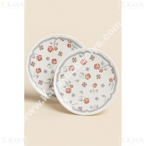 ALİNA HOME YUVARLAK SERVİS 26,5 CM 1*6