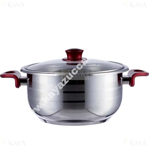 EVOKS ÇELİK DERİN TENCERE 24 CM 1*8