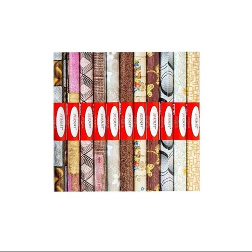 SERMAT YAPIŞKANLI FOLYO DESENLİ 5 MT 1*40