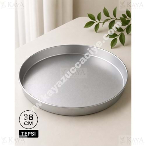 ARKOM ALÜMİNYUM KORDONLU FIRIN TEPSİ 38 CM ELOKSALLI 1*25
