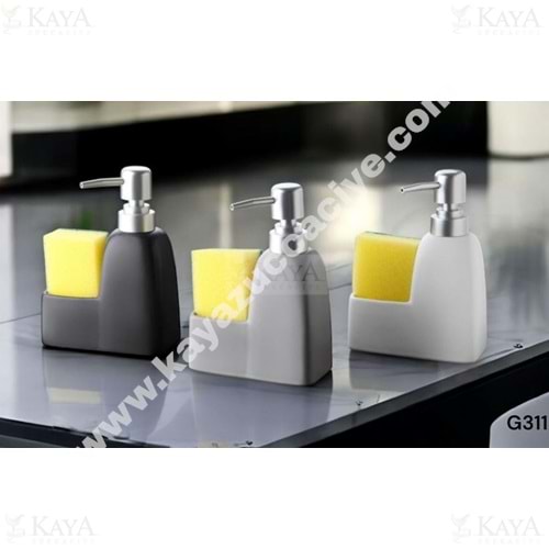 GNL PORSELEN SÜNGERLİKLİ SIVI SABUNLUK 1*24