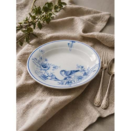 GRANDE GBS PORSELEN ÇUKUR TABAK 17 CM 1*12