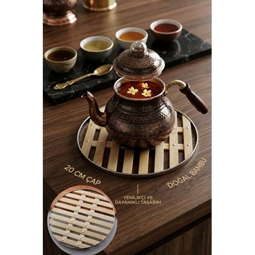 GLD NİHALE BAMBU YUVARLAK 20 CM GLD-8086 1*120