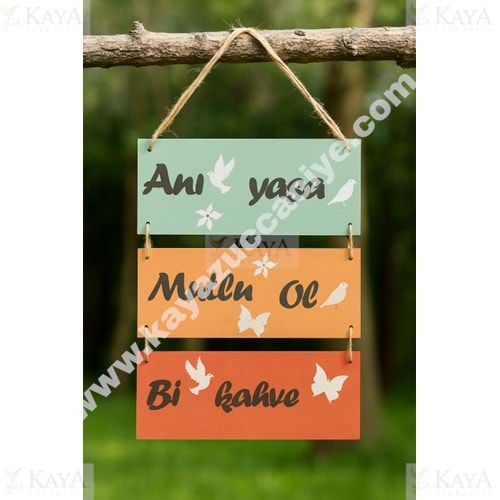 GLS İPLİ ANI YAŞA MUTLU OL 3 LÜ 1*20