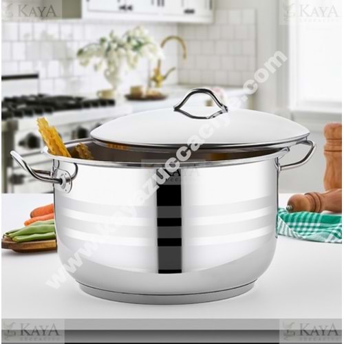 GÜLSAN ÇELİK DERİN TENCERE 30 CM MEGA 1*3