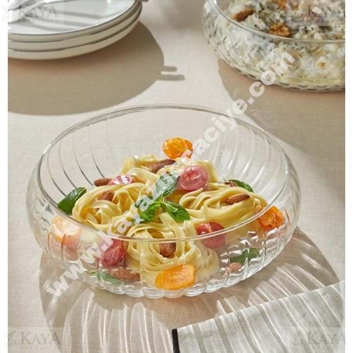 ALN GLASSCOM CAM SALATA KASESİ 24 CM 1*6