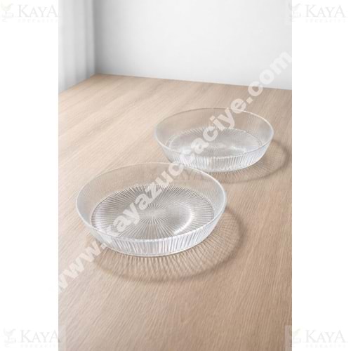 ALN EKS CAM KASE DİK KENAR 2 Lİ 25 CM KASE 1*6