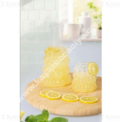 DİAMONDS CAM SÜRAHİ ÜZÜM MODEL BAŞ UCU 1000 ML 1*24