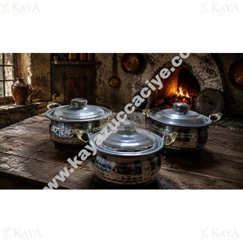 ZEN ALÜMİNYUM GÜVEÇ KAHRAMANMARAŞ 3 LÜ GÜVEÇ 1*24