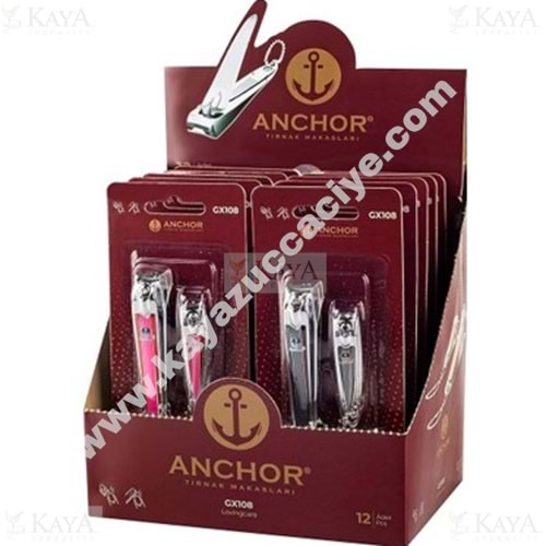 ANCHOR TIRNAK MAKASI SİLİKONLU 108 1*12