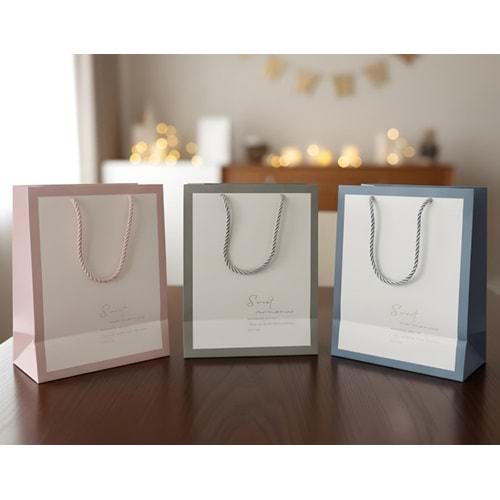 BZD IVORY HEDİYELİK ÇANTA DESENLİ 24x19 CM 1*12