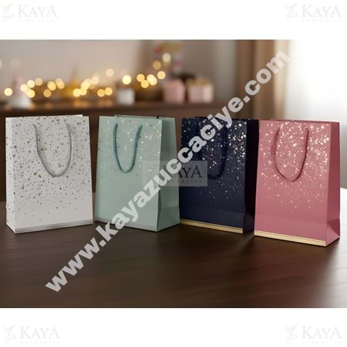 BZD IVORY HEDİYELİK ÇANTA DESENLİ 25x20 CM 1*12