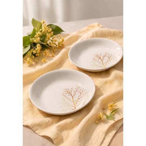 ALİNA HOME IHLAMUR KÜÇÜK YEMEK TABAĞI 17 CM 1*18