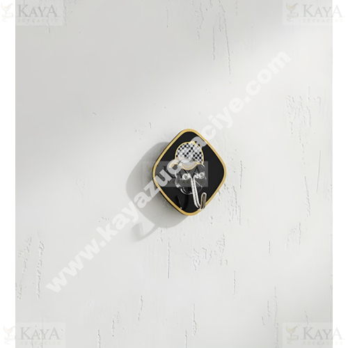 BZD IVORY YAPIŞKANLI ASKI AKRİLİK 3 LÜ KARE METAL UÇ 1*360