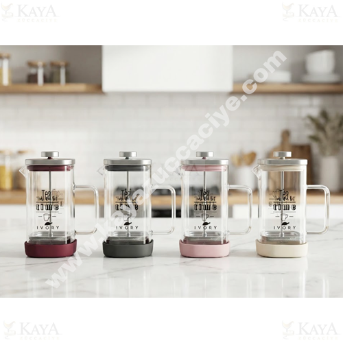 BZD IVORY CAM FRENCH PRESS KARE 350 ML 1*24