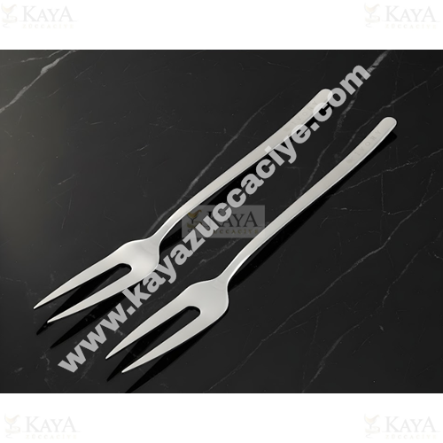 BZD IVORY ÇELİK SERVİS ÇATALI 28 CM 1*24