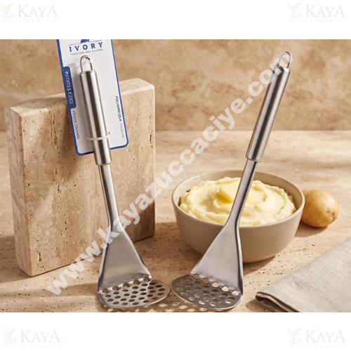 BZD IVORY PATATES EZİCİ ÇELİK 30 CM 1*12