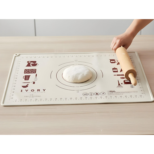 BZD IVORY SİLİKON HAMUR AÇMA MATI 40x60 CM 400 GR 1*50