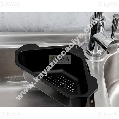 BZD IVORY SÜZGEÇ SİYAH ÇELİK KÖŞELİ EVYE SÜZGEÇ 1*160