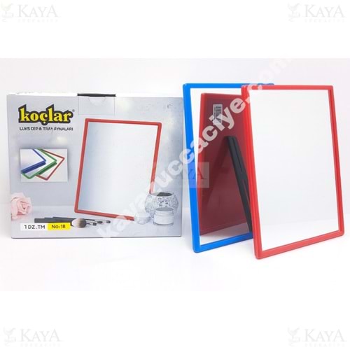 KOÇLAR AYNA KÖŞELİ 15x12 CM NO:18 1*12