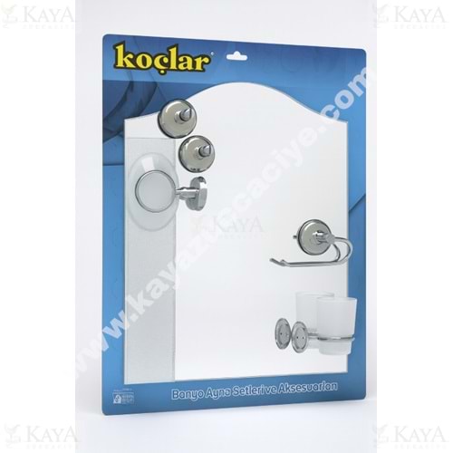 KOÇLAR AYNA VAKUMLU AYNA SETİ 1*8