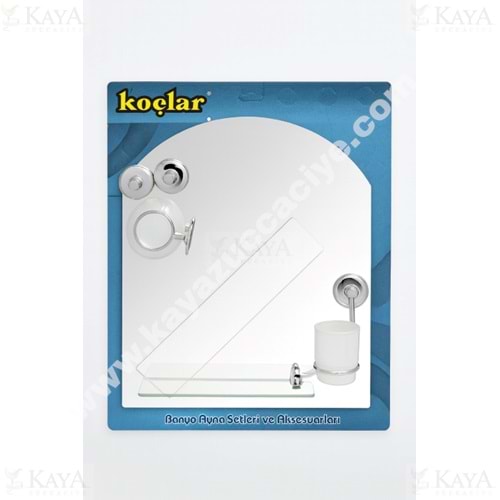 KOÇLAR AYNA VAKUMLU AYNA SETİ 1*8