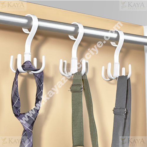 KARALI ASKI 360 DERECE DÖNERLİ AKSESUAR ASKISI 1*60