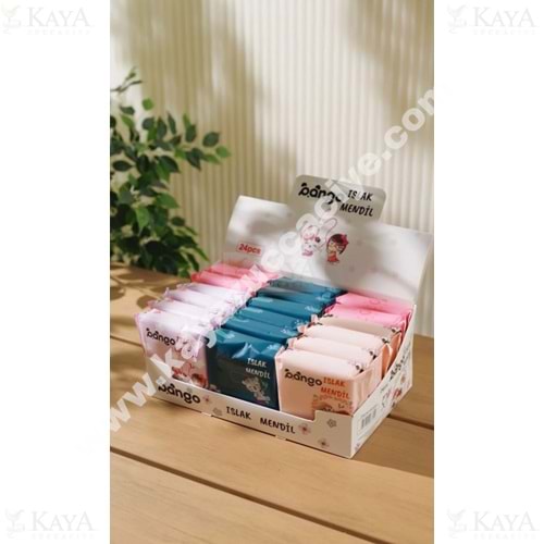KRD HOME PANGO ISLAK MENDİL 1*24