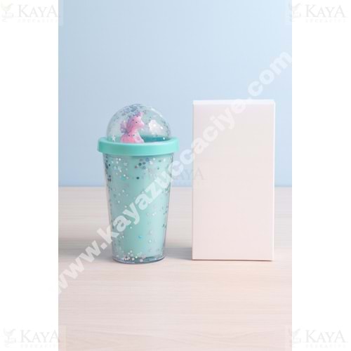 KRD PİPETLİ BARDAK AKRİLİK DESENLİ 1*60