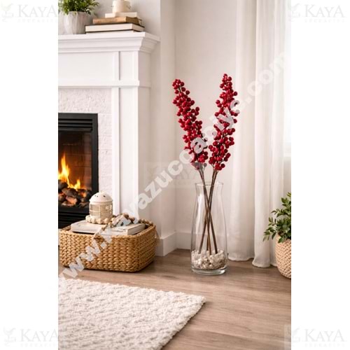 KRD ÇİÇEK YAPAY UZUN DAL KOKİNA ÇİÇEĞİ 95 CM 1*150