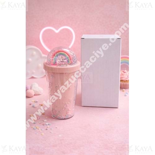 KRD PİPETLİ BARDAK AKRİLİK DESENLİ 1*60