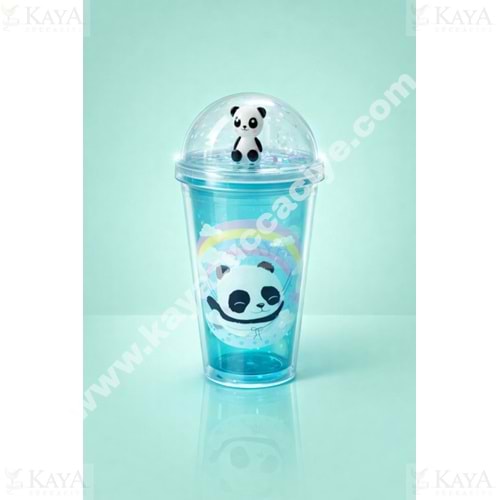 KRD PİPETLİ BARDAK AKRİLİK DESENLİ 1*60