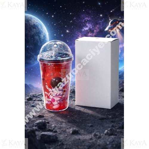 KRD PİPETLİ BARDAK AKRİLİK DESENLİ 1*60