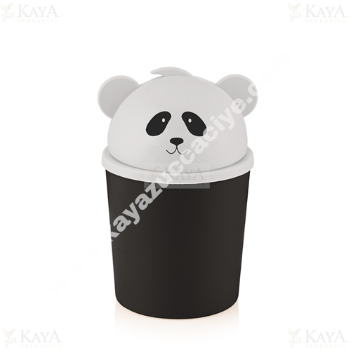 QLUX ÇÖP KOVASI DUSTBIN PANDA MODEL 1500 ML 1*9