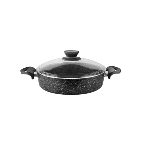 LAVONNİ DİEZ GRANİT BASIK TENCERE EZME BAKALİT KULP 24 CM 1*4