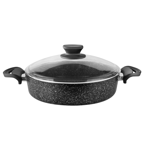 LAVONNİ DİEZ GRANİT BASIK TENCERE EZME BAKALİT KULP 28 CM 1*4