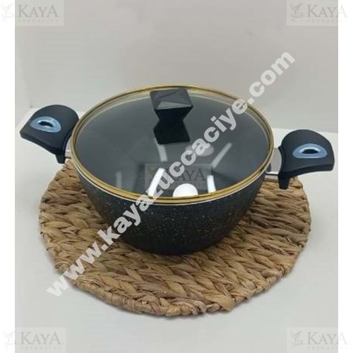 LİNES 24 CM GRANİT DERİN TENCERE 1*1