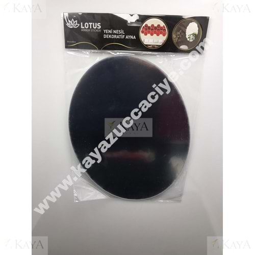 BZD YAPIŞKANLI YENİ NESİL STİCKER AYNA OVAL 1*260