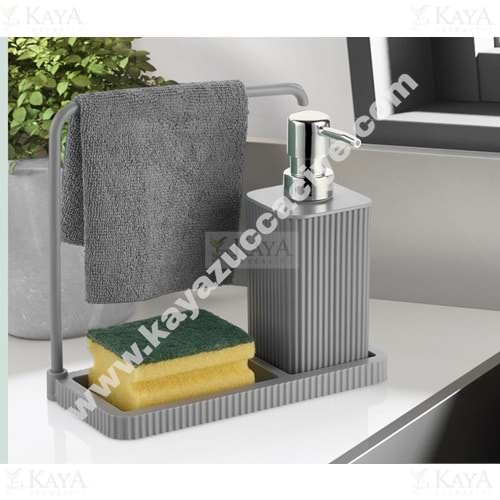 LOVA SÜNGERLİKLİ SIVI SABUNLUK ASKILI ROME 1*12