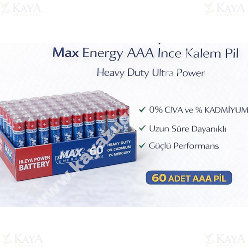 ZMAX İNCE KALEM PİL 4 LÜ 1*15