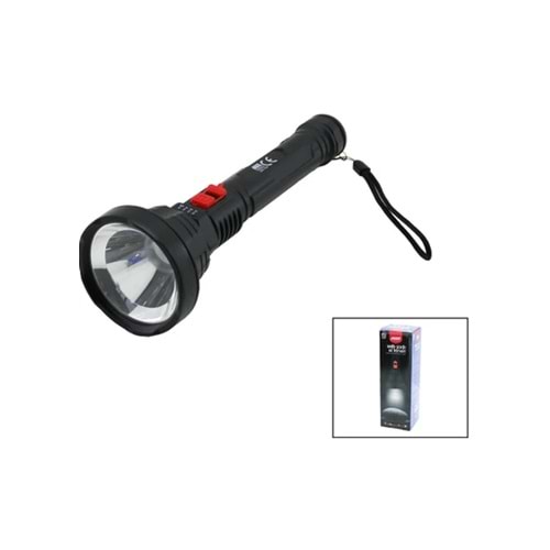 ZMAX LAMBA LEDLİ EL FENERİ ŞARJLI 1*48