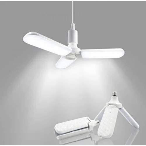 ZMAX LAMBA LEDLİ 3 KANATLI PERVANE AMPÜL 21 W 1*50