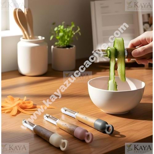 BZD IVORY AKASYA SAPLI YAN SEBZE SOYACAĞI 1*24