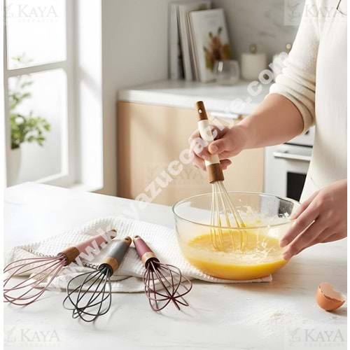 BZD IVORY AKASYA SAPLI ÇIRPICI SİLİKON MEDİUM 1*12