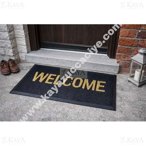 SAĞLAM MEGA KAPI ÖNÜ PASPAS KAUÇUK WELCOME 67x50 CM 1*5