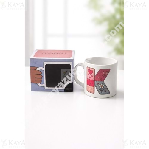 MANGO PORSELEN KUPA HARF MODEL 1*48