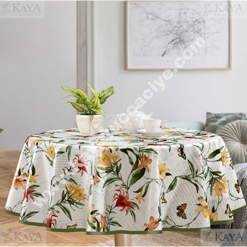 SERMAT HAZIR MASA ÖRTÜSÜ DİLİMLİ 100x140 CM 1*25