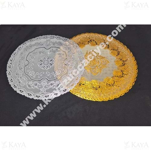 MLN AMERİKAN DANTEL SERVİS 6 LI 37x37 CM 1*48