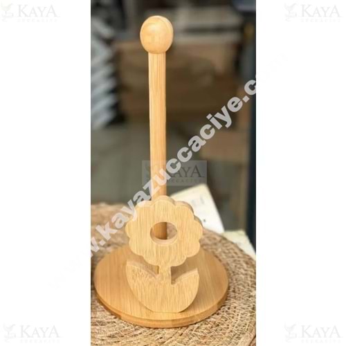 MLN BAMBU KAĞIT HAVLULUK YUVARLAK PAPATYA MODEL 1*60