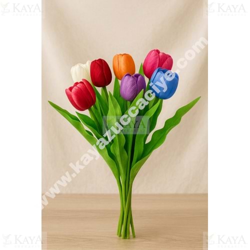 MLN ÇİÇEK YAPAY ISLAK LALE ADET 1*80